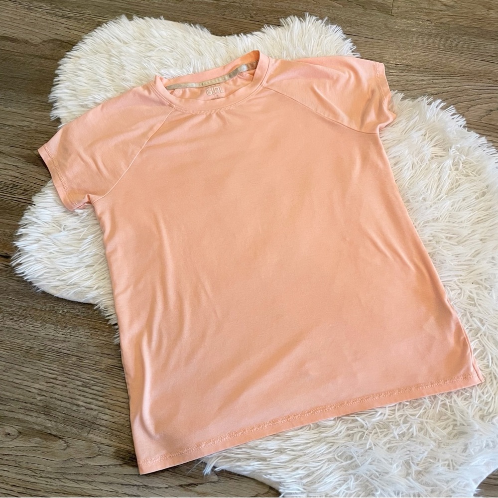 Athleta Girl Athletic Top Open Back Gym Cheer Running Camp Large 12